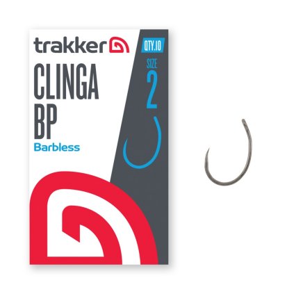 Trakker Háček Clinga BP Hooks (Barbless) (Varianta Trakker Háček - Clinga BP Hooks Size 8 (Barbless))