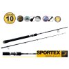 Přívlačové pruty SPORTEX Kev Nitro 2-díl (Variant 270cm / 40g)