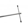 ZFISH Nerezová Vidlička Deluxe Bank Stick with Drill (Délka 50-90cm)