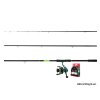 Feederový set Delphin GreenFEED (Velikost 360cm/100g + 4T + 0,261mm)