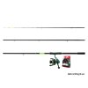Feederový set Delphin GreenFEED (Velikost 360cm/100g + 4T + 0,261mm)