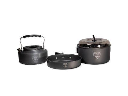 giants fishing sada nadobi s konvickou 3 piece pan kettle set
