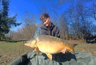 Roman a jeho krásný start do sezóny 👏👏👏 #carpsonbaits #boiliesztřebíče #CB5 #kapřijenomkapři