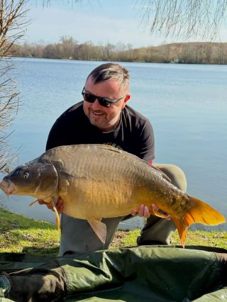 Krásná ryba pro Romana 🍀🍀🍀 #carpsonbaits #boiliesztřebíče #CB4 #kapřijenomkapři