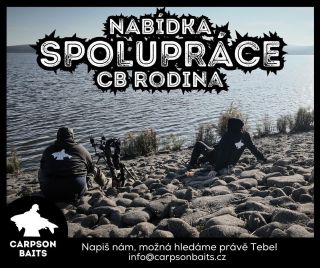 Napiš nám pár vět o sobě a pošli nějakou fotku Tvých úlovků 👉👉👉 info@carpsonbaits.cz 👈👈👈 #carpsonbaits #cbrodina...