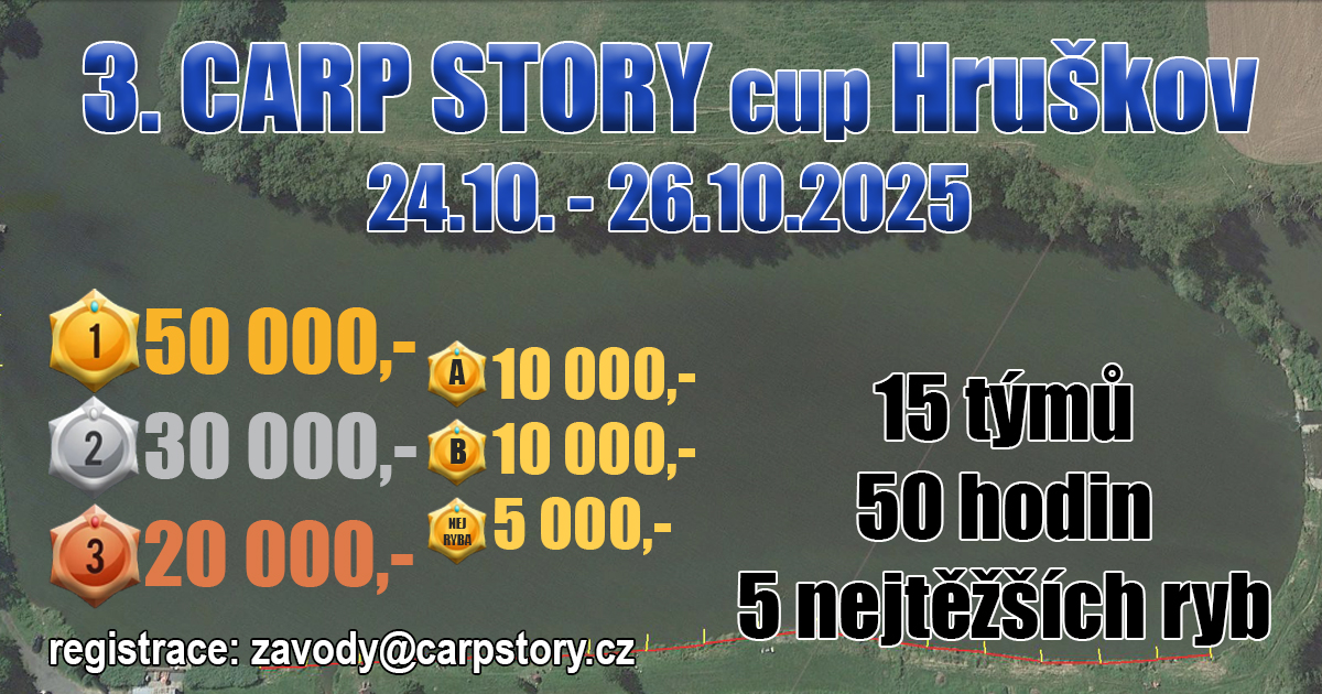 3. ročník Carp Story Cup Hruškov Podzim