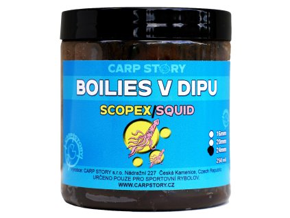 Boilies v dipu ScopexSquid