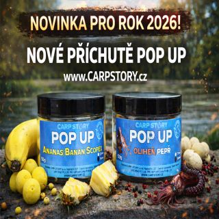 💙🎣 NOVINKY 2026 🤩🥳 Představujeme naši první novinku pro sezonu 2026 Dvě nové příchutě POP UP, které v minulém roce...