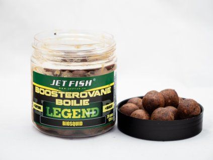 1343 boosterovane boilie legend range 250ml 20mm biosquid jet fish
