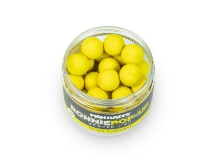 Mikbaits Ronnie pop-up 150ml Scopex + CC (Varianta 14mm)