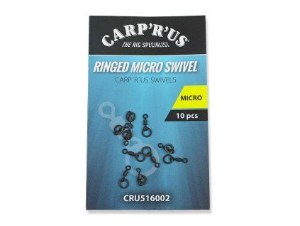 54979 obratliky ringed micro swivel 10ks carp r us
