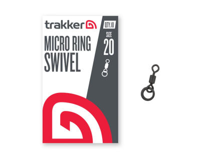 55444 obratliky micro ring swivel vel 20 10ks trakker