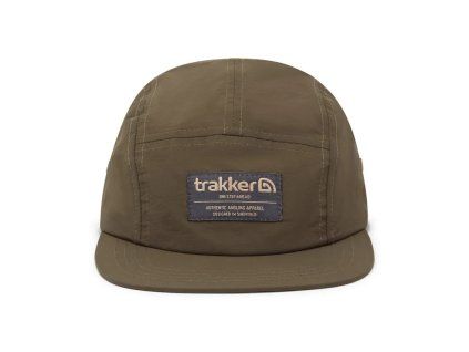 55771 ksiltovka 5 panel green cap trakker
