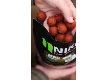 Ready boilie Devill Krill - Nikl (Balení 1kg, Průměr 18mm)