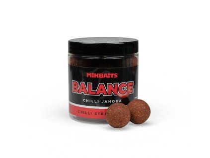 Chilli Chips boilie Balance Chilli Jahoda (Varianta 250ml 20mm)