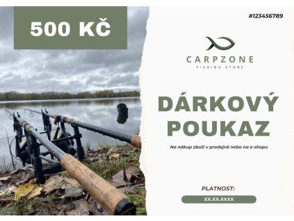 Dárkový poukaz (hodnota dárkového poukazu 500 Kč)