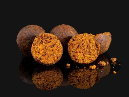 Moruše & Česnek Economic Boilies Active (Průměr 24 mm, Balení 3kg Kbelík)