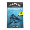 54769 obratliky quick change swivel vel 8 8ks carp r us