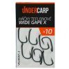 Háčky teflonové WIDE GAPE X  - UnderCarp (Velikost háčku 2)