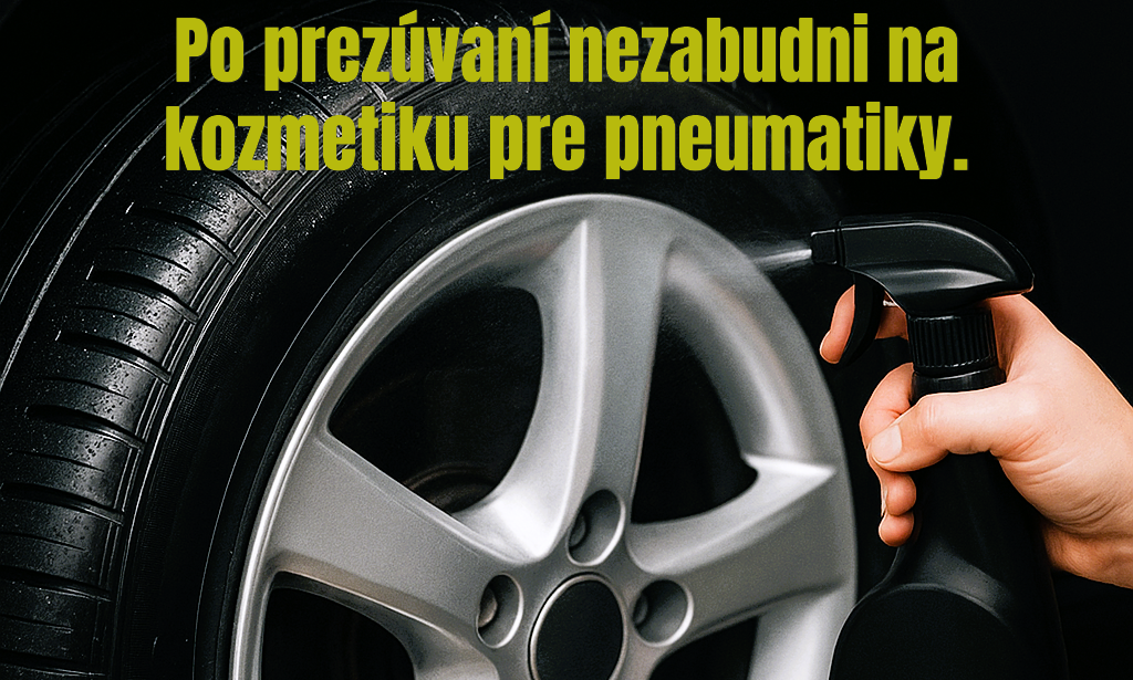 Autokozmetika na pneumatiky