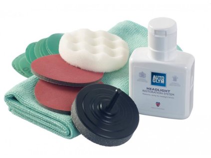 autoglym kompletna sada na renovaciu svetlometov 712