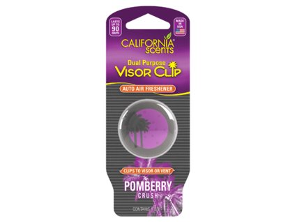 CALIFORNIA SCENTS Visor Clip Drvené ovocie VIS-6315