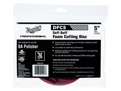 MEGUIARS Soft Buff Foam Cutting Disc 5" DFC5