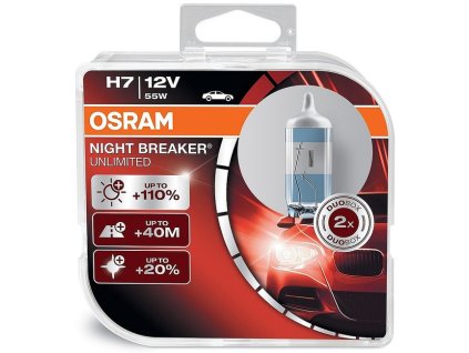 OSRAM Night Breaker Unlimited H7 64210NBU-HCB