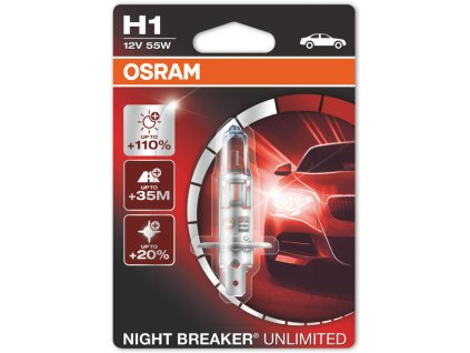OSRAM Night Breaker Unlimited H1 64150NBU-01B