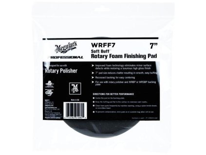 MEGUIARS Soft Buff Rotary Foam Finishing Disc 178mm WRFF7