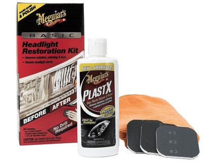 meguiars basic headlight restoration kit g2960 1472