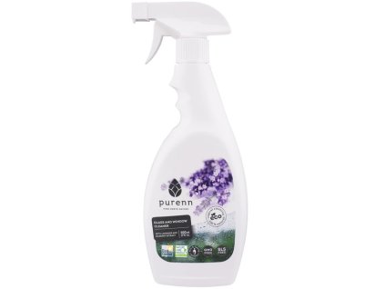 PURENN Ekologický čistič skiel s levandulou 500ml