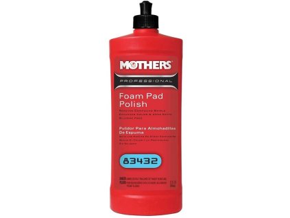 mothers professional foam pad polish 946ml 2018