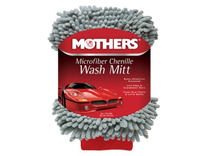 mothers microfiber chenille wash mitt 2132