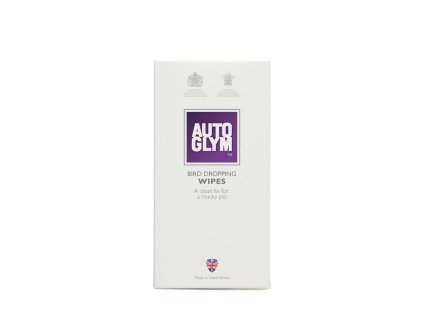 AUTOGLYM Vlhčené utierky na odstraňovanie vtáčieho trusu