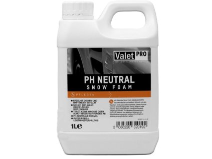 ValetPro Snow Foam (pH Neutral) 1000ml + silikónova odmerka
