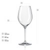 pohar na vino celebration 6272 470ml rozmery rona