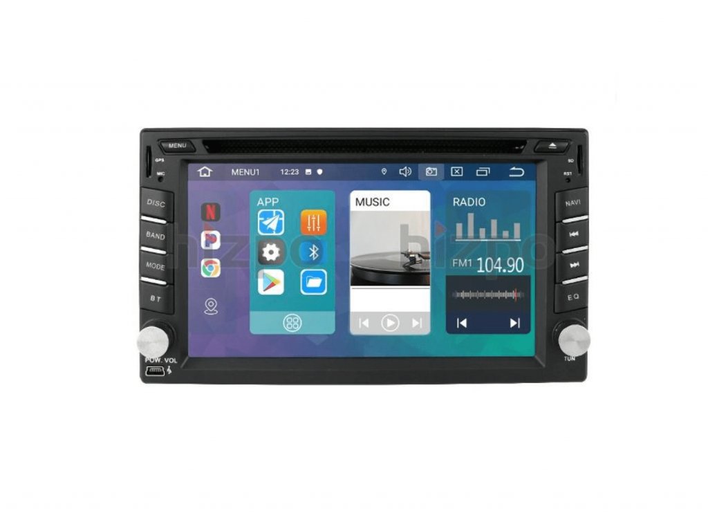 Univerzální Autorádio S CD/DVD Přehrávačem, Kamerou, Android 10.0, Wifi GPS  USB, 2din Rádio Pro Nissan, Kia, Hyundai, Skoda, Vw, Seat Autorádio Android  10.0 - CarTune Stereo s.r.o.