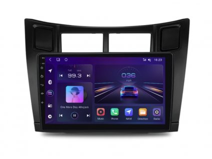 9" 2din autorádio Toyota Yaris 2005 - 2012 s WIFI, GPS NAVIGACE, KAMERA, Android rádio Toyota Yaris 2005 - 2012 s GPS navigací, WIFI, Bluetooth Handsfree, USB