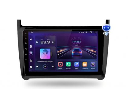 Autoradio do Volkswagen POLO 5 2008-2020 ANDROID GPS NAVIGACE, USB, Android Rádio do Volkswagen POLO 5 sedan 2008-2020 GPS autorádio