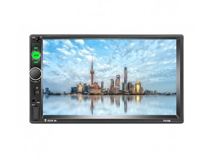 2din Autorádio - univerzální s ISO konektory a parkovací kamerou zdarma, Bluetooth, USB, AUX