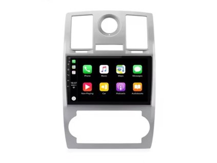 9” 2DIN Android autorádio pro Chrysler 300C Aspen (2004-2008) – Apple CarPlay, Android Auto, GPS, WiFi, Bluetooth