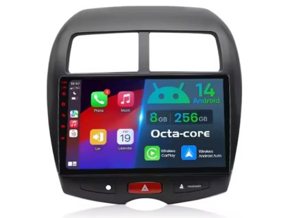 10” 2DIN Android autorádio pro Mitsubishi ASX 1 (2010-2016) – Apple CarPlay, Android Auto, GPS, WiFi, Bluetooth
