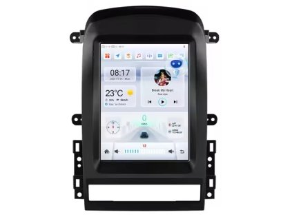 9,7” 2DIN Android autorádio pro Chevrolet Captiva, Sport (2006 - 2012) Apple CarPlay, Android Auto, GPS, WiFi, Bluetooth