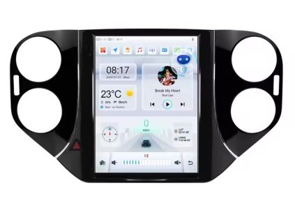9,7” 2DIN Android autorádio pro Volkswagen Tiguan, Golf 5 (2006 - 2016) Apple CarPlay, Android Auto, GPS, WiFi, Bluetooth