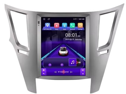 9,7” 2DIN Android autorádio pro Subaru Outback, Impreza. Legacy (2009-2014) Apple CarPlay, Android Auto, GPS, WiFi, Bluetooth