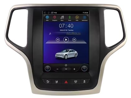 9,7” 2DIN Android autorádio pro Jeep Grand Cherokee (2014-2022) Apple CarPlay, Android Auto, GPS, WiFi, Bluetooth