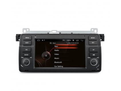 2GB RAM Autorádio DO BMW 3. serie E46, M3 ROVER 75 , Android 12 , WIFI, GPS, USB, Bluetooth, Dotykové Android autorádio do BMW E46 M3 Rover 75 MG ZT rádio + GPS navigace, Kamera, Canbus
