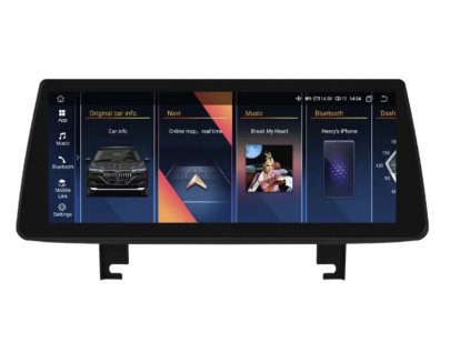 Ossuret Autorádio BMW 3 / 4 Serie F30 F31 2013-2017, CarPlay, Podpora původních funkcí, NBT Systém