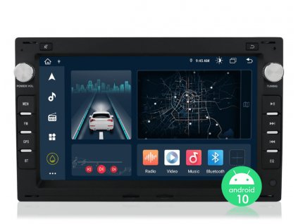 2din Autorádio Škoda Octavia I, Fabia 1, Rádio do Volkswagen Transporter T4/T5, Passat B5, B5,5, Golf IV autorádio, ŠKODA SUPERB I GPS navigace s Bluetooth - handsfree, parkovací kamera